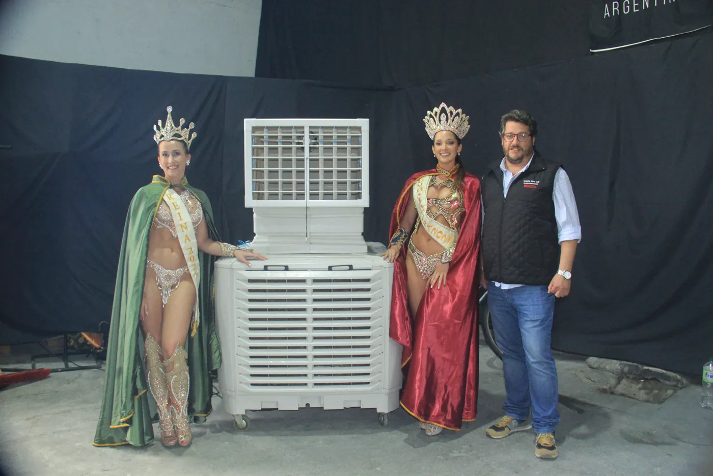 Carnaval de Gualeguaychú: Las reinas junto al equipo